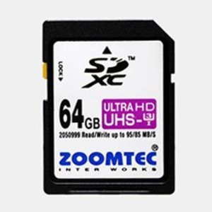 [ZOOM택] SDXC 64GB U3 4K 동영상최적화 (원가이벤트)