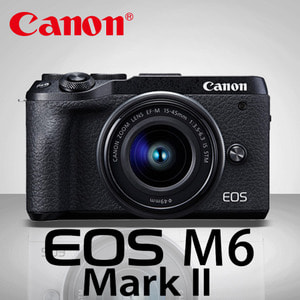 [새상품]캐논정품 EOS M6 MARK 2 + 22mm F2 STM KIT (최신제품)