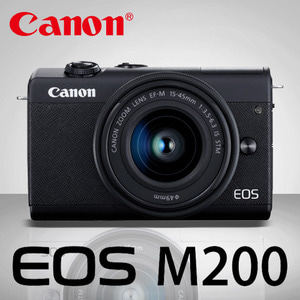 [새제품] 캐논 EOS M200  + 15-45mm + 22mm kit (최신제품)